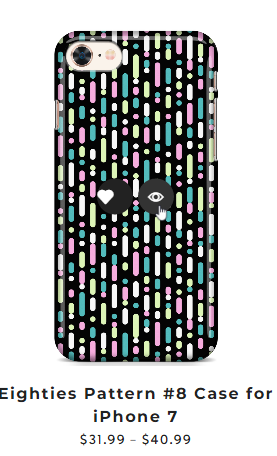 You can see the icon in the wishlist button has gone off to the right once again when I clicked it.